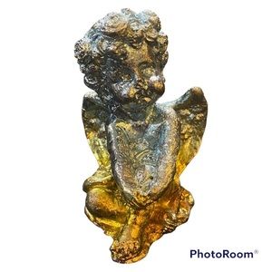 Bismuth Crystal Angel/Cherub figurine